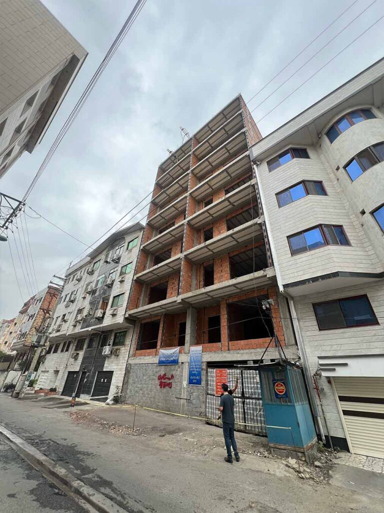طراحی نمای آپارتمان مسکونی مهندس جلیل زاده، تصویر 2