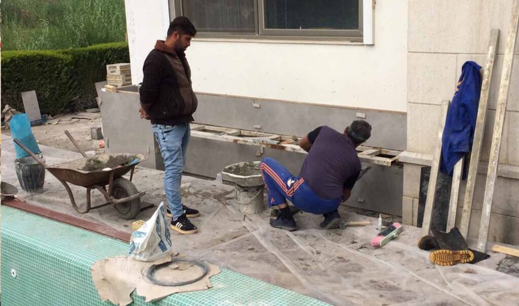 بازسازی محوطه ویلای خانه دریا، تصویر 3